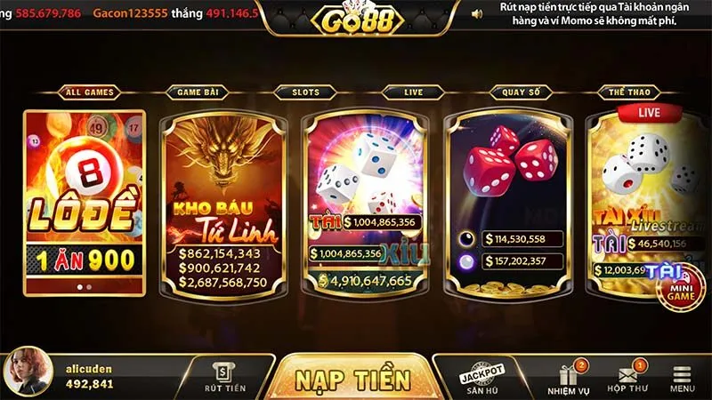 game bai doi thuong go88